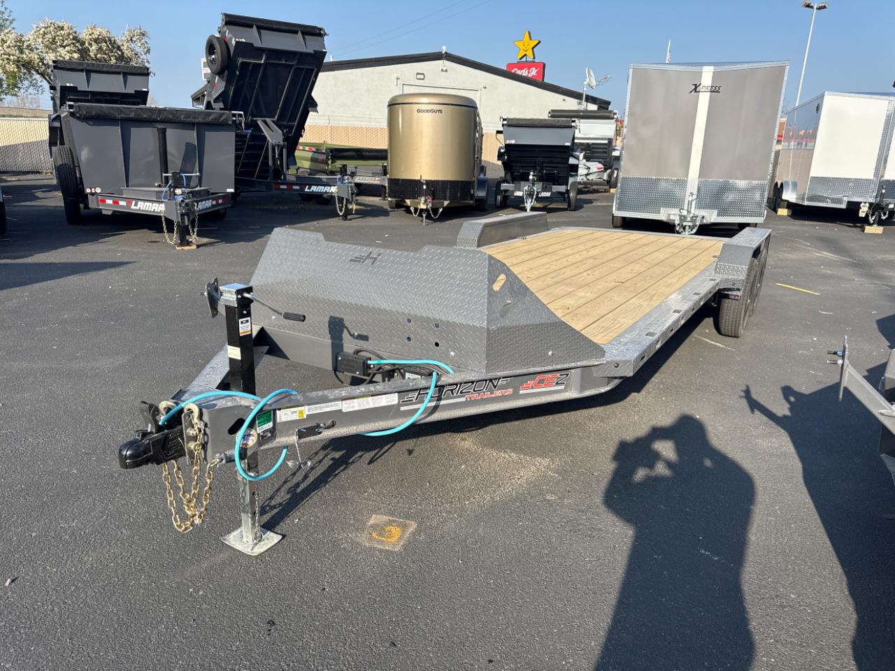 2026 Horizon Trailers 22 CEZ 20' x 83" x 23" BP 3.5K 2A SINGLE CAR HAULER