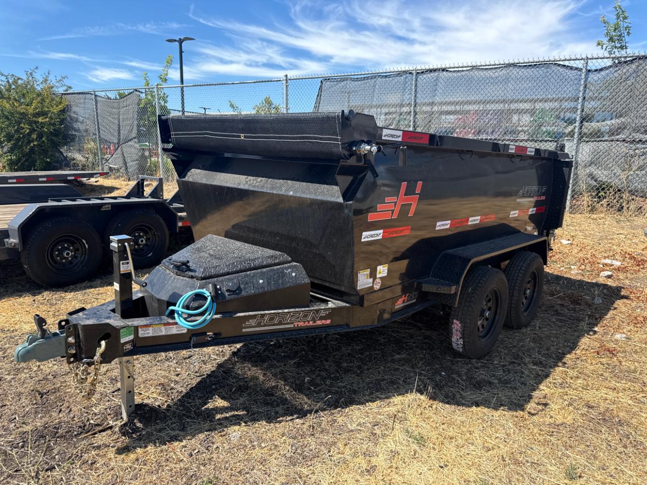 2027 Horizon Trailers 22 NEW HORIZON 60X10 4 FOOT SIDES  SOLID SIDES