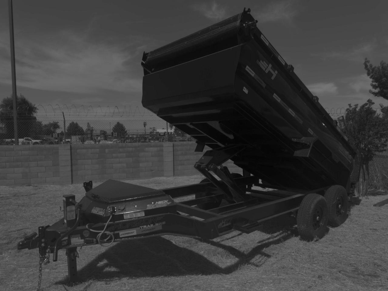 2026 Horizon Trailers 22 NEW HZ SERIES 14 FOOT 3 FOOT SIDES 15250 GVWR