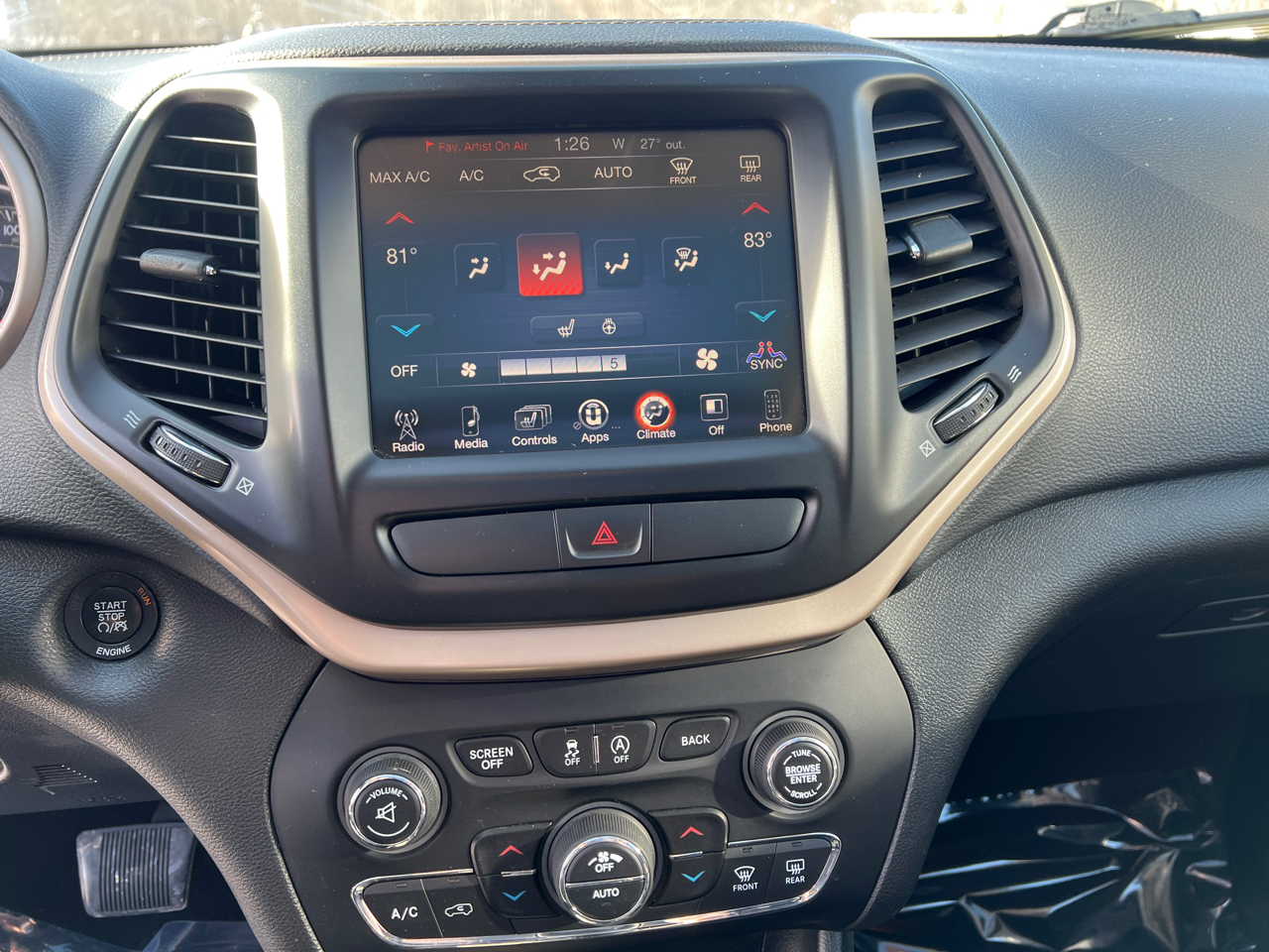 Jeep Cherokee Limited 4WD 2016