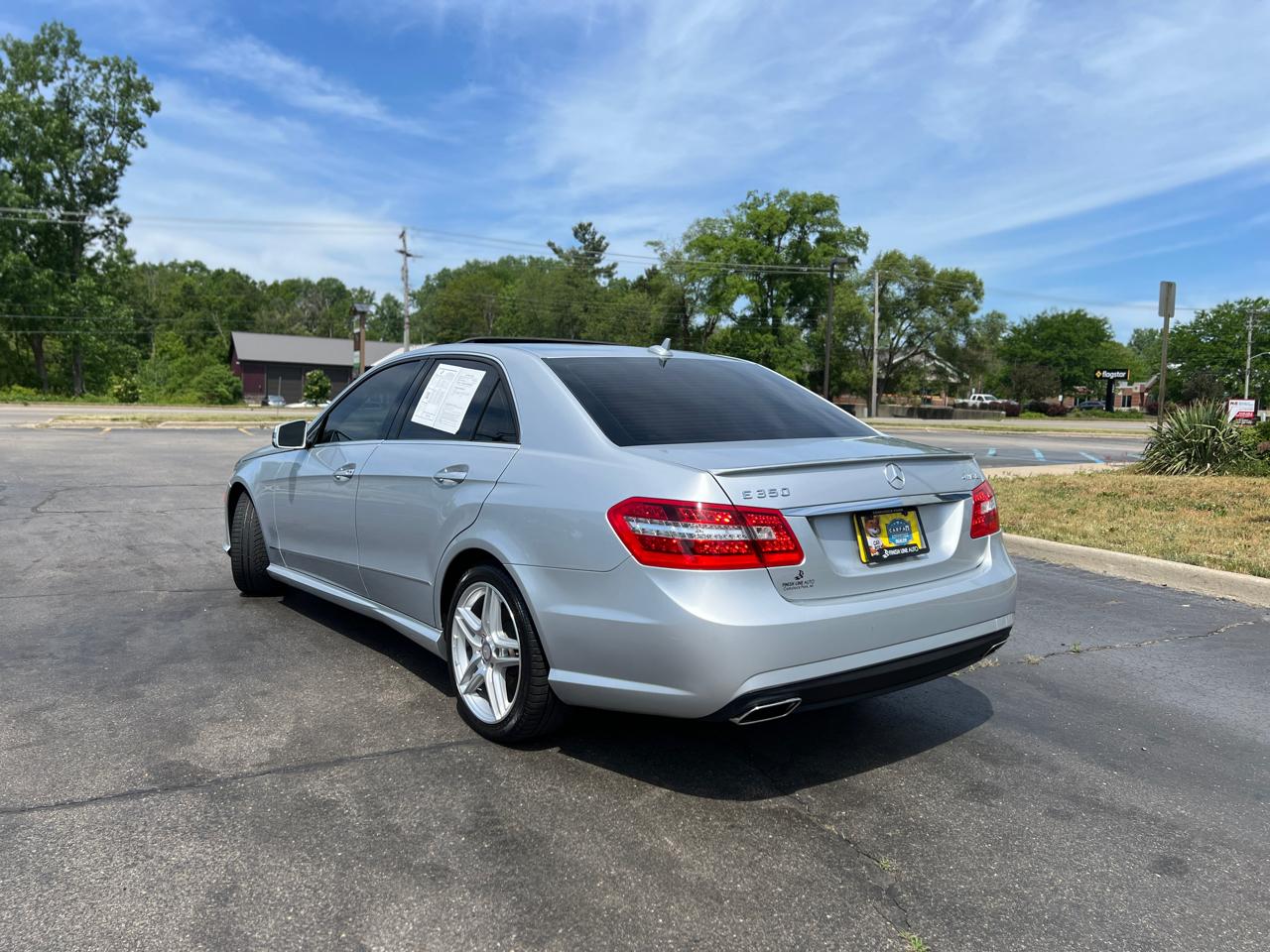 Mercedes-Benz E-Class E350 4MATIC Sedan 2013