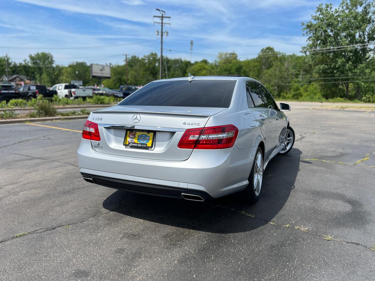 Mercedes-Benz E-Class E350 4MATIC Sedan 2013