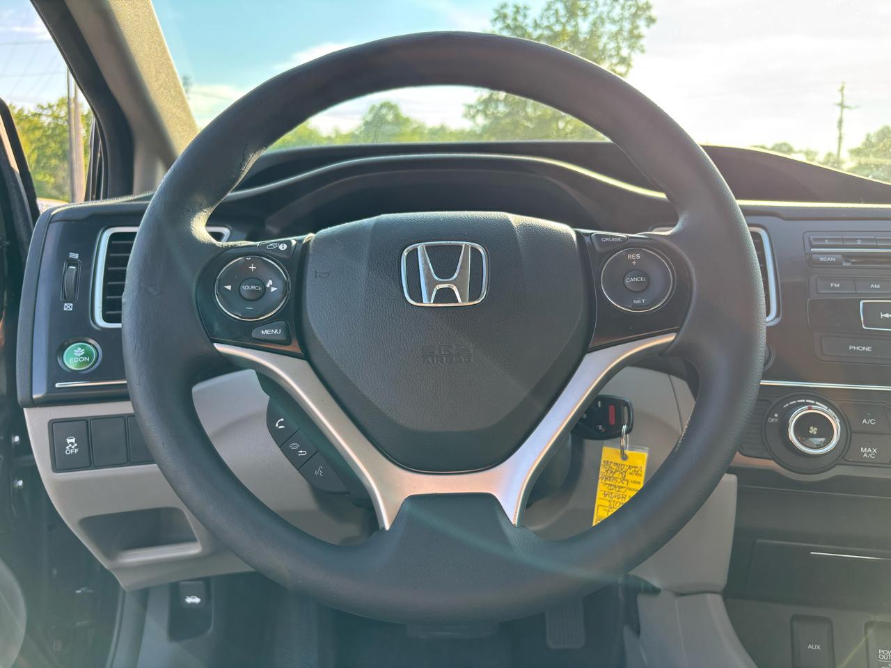 Honda Civic LX Sedan 5-Speed AT 2013