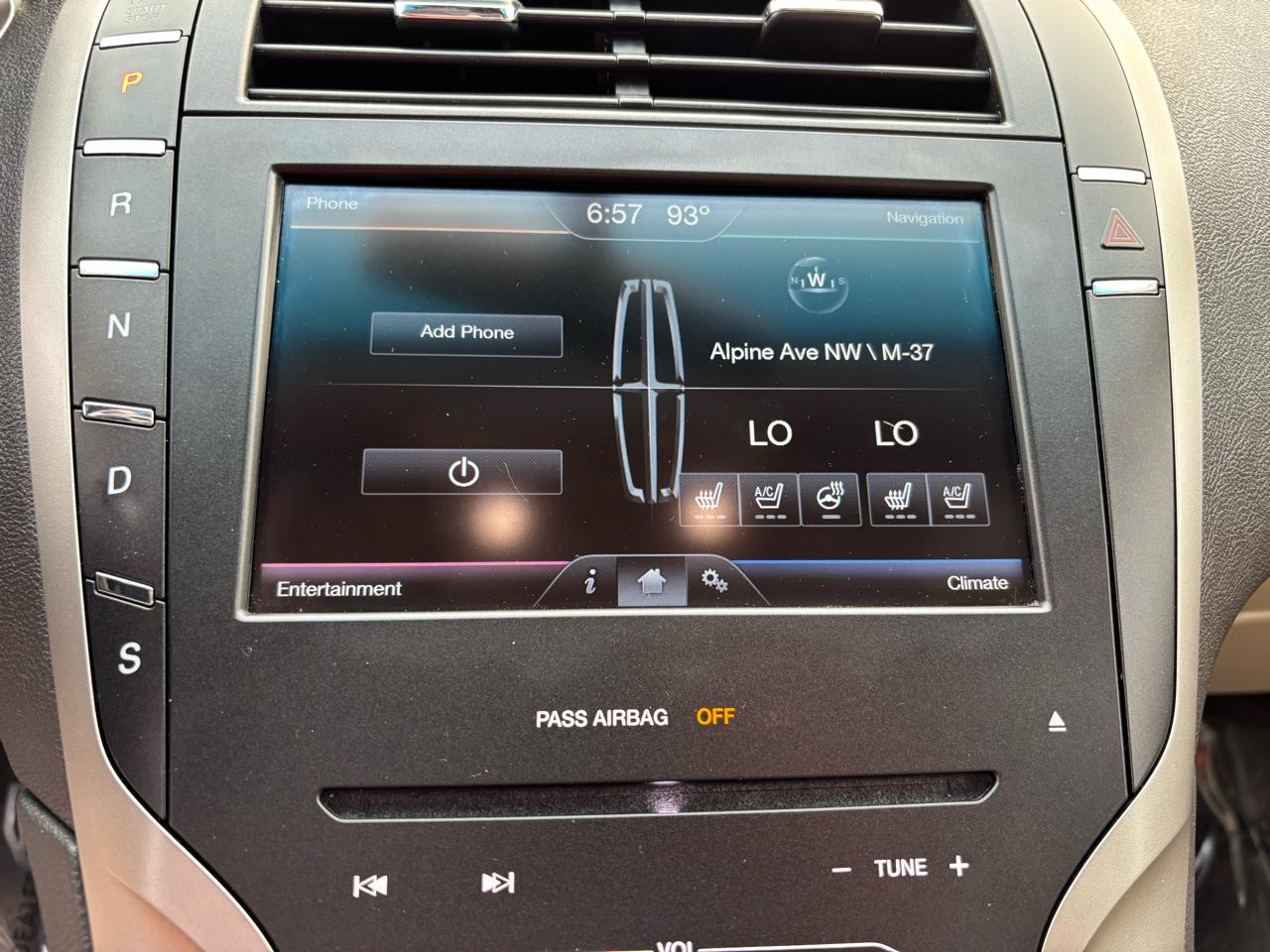Lincoln MKZ AWD 2016