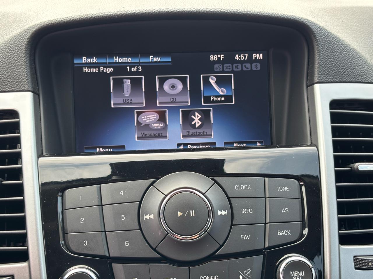 Chevrolet Cruze 1LT Auto 2015