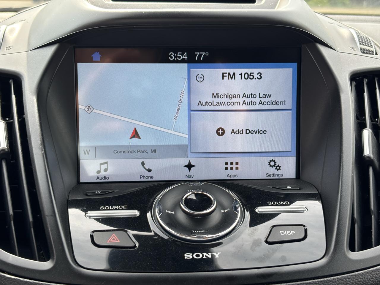 Ford Escape Titanium 4WD 2017