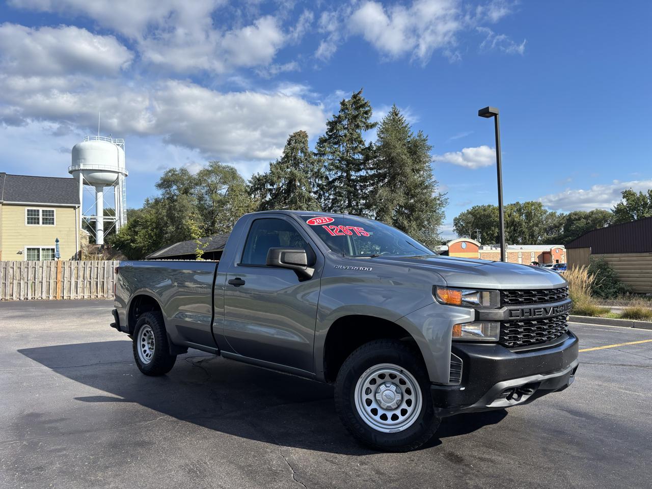 Chevrolet Silverado 1500 4WD Reg Cab 140" Work Truck 2021