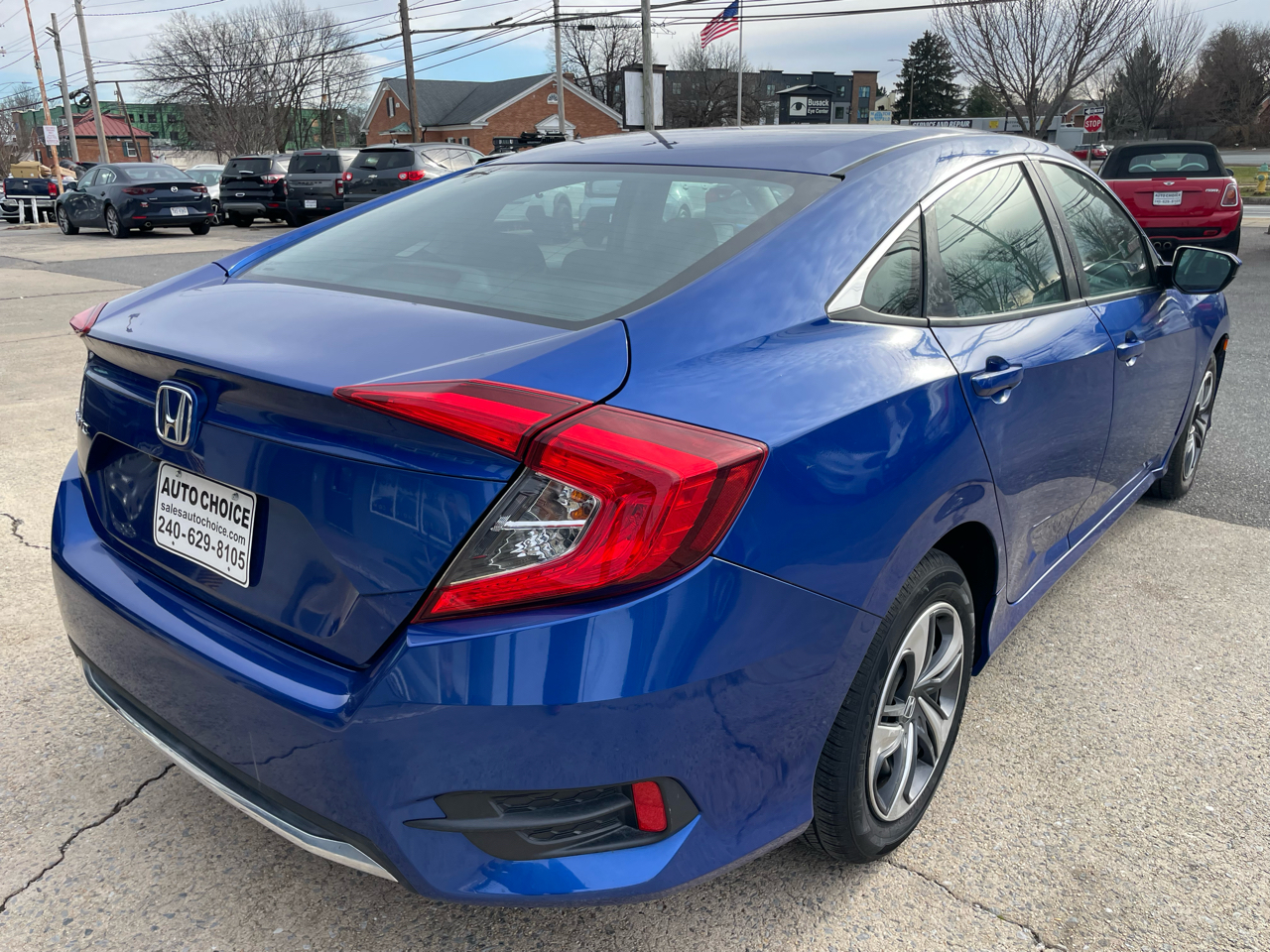 Honda Civic LX Honda Sensing Sedan CVT 2020