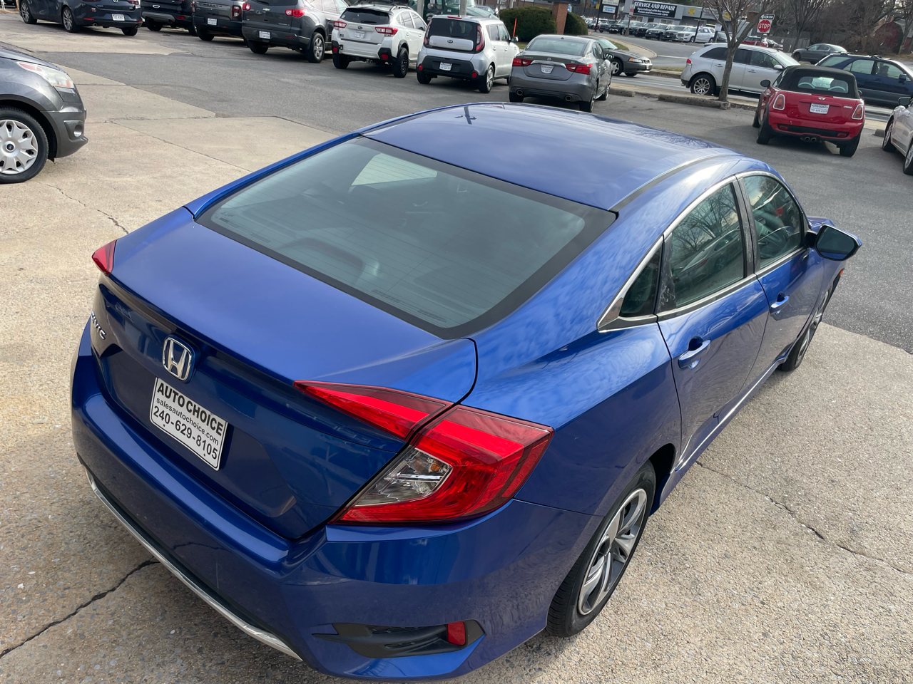 Honda Civic LX Honda Sensing Sedan CVT 2020