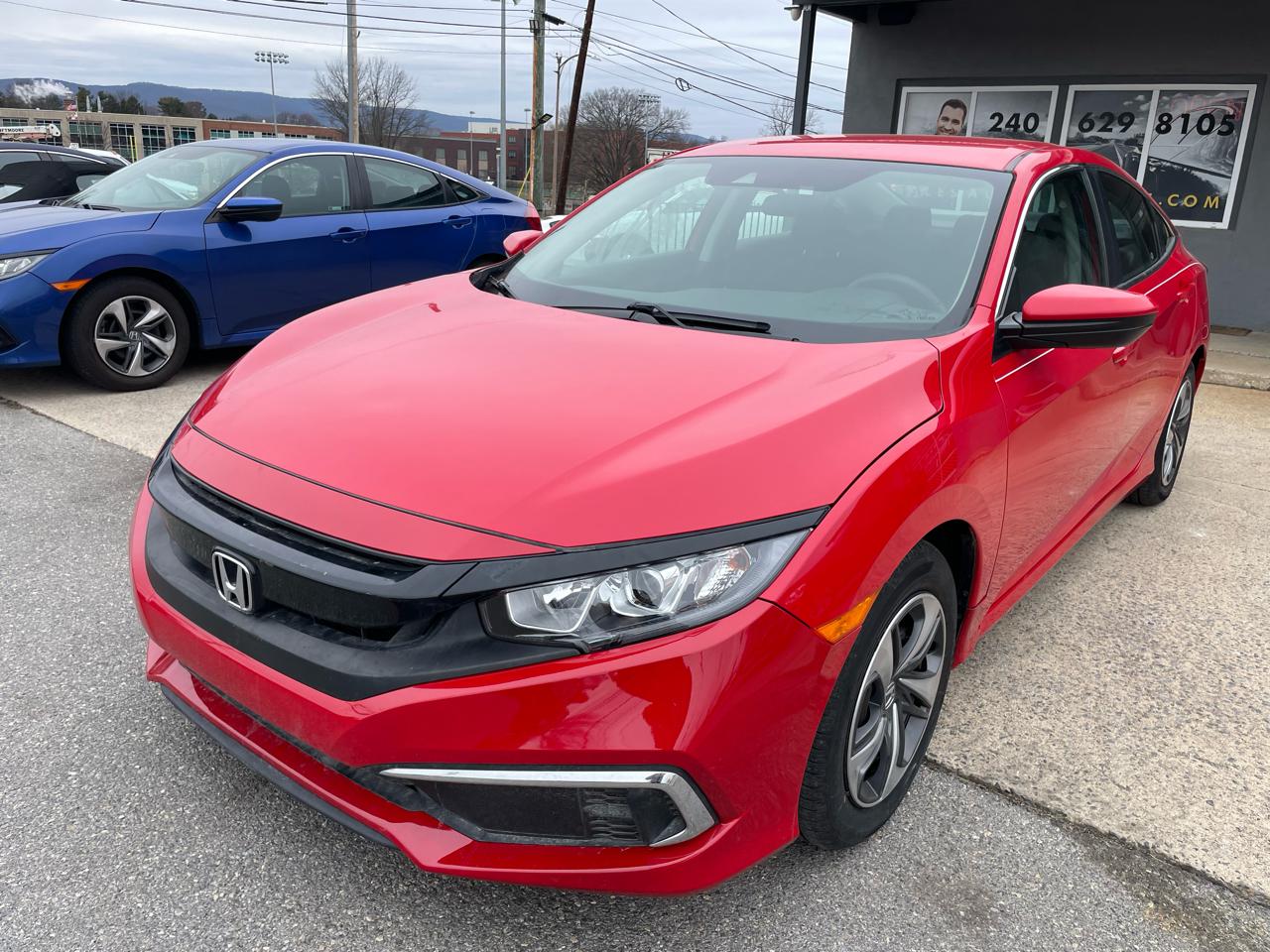 Honda Civic LX Honda Sensing Sedan CVT 2021