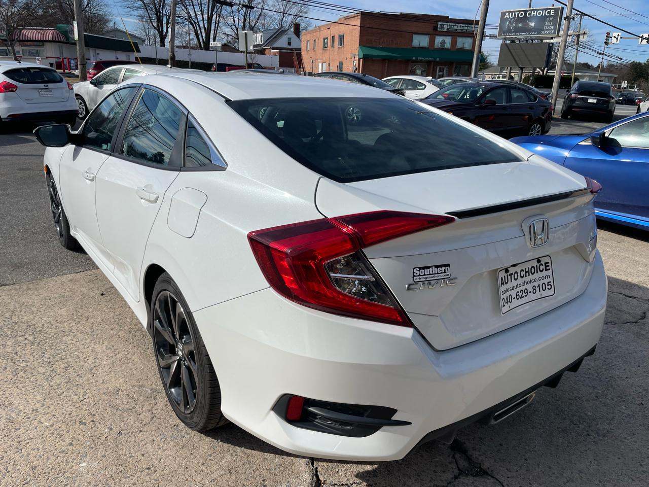 Honda Civic EX Honda Sensing Sedan CVT 2021