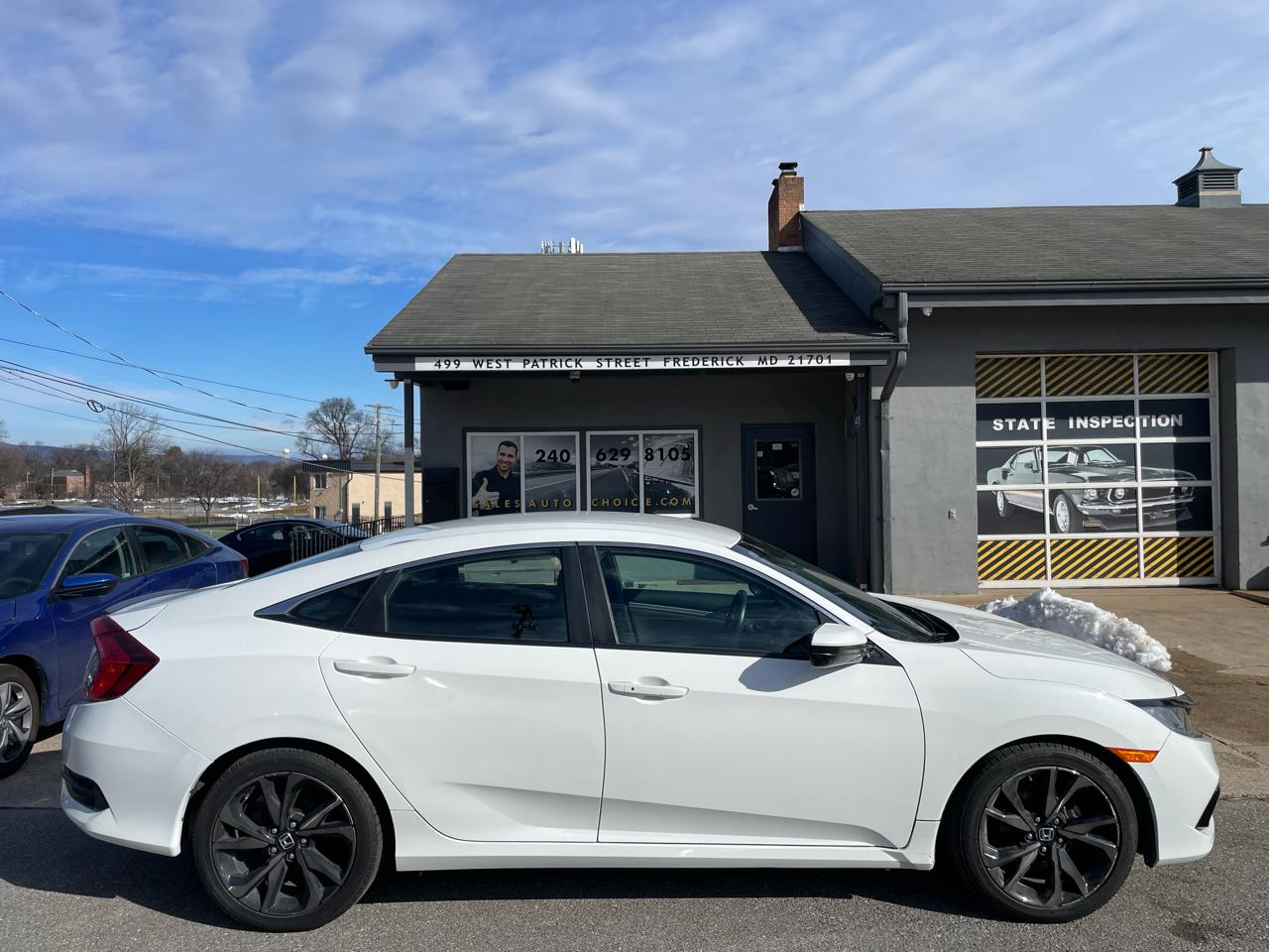 Honda Civic EX Honda Sensing Sedan CVT 2021