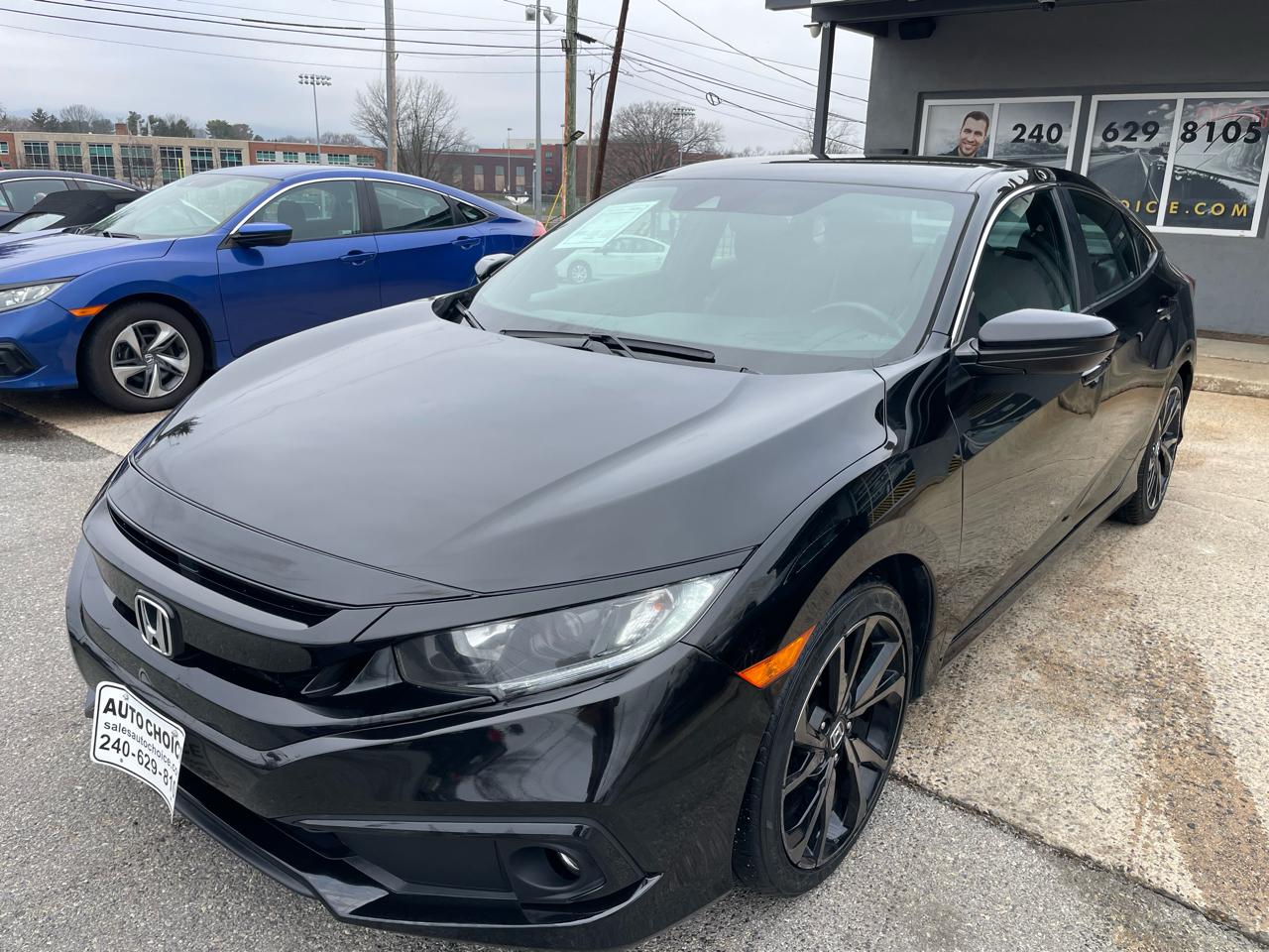 2021 Honda Civic EX Honda Sensing Sedan CVT