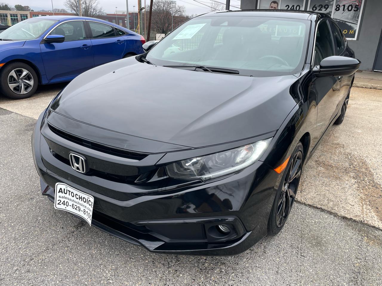 Honda Civic EX Honda Sensing Sedan CVT 2021