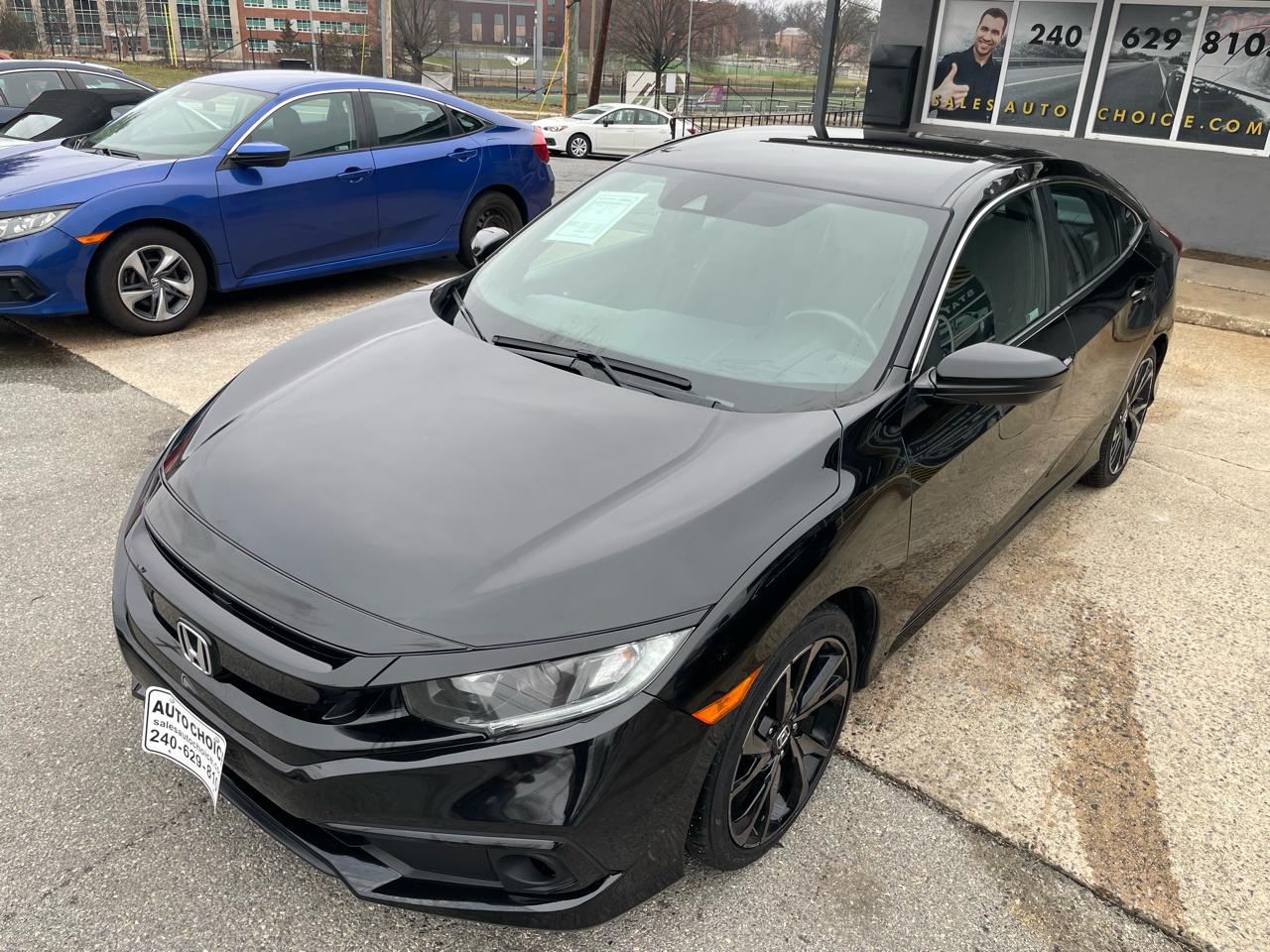 Honda Civic EX Honda Sensing Sedan CVT 2021