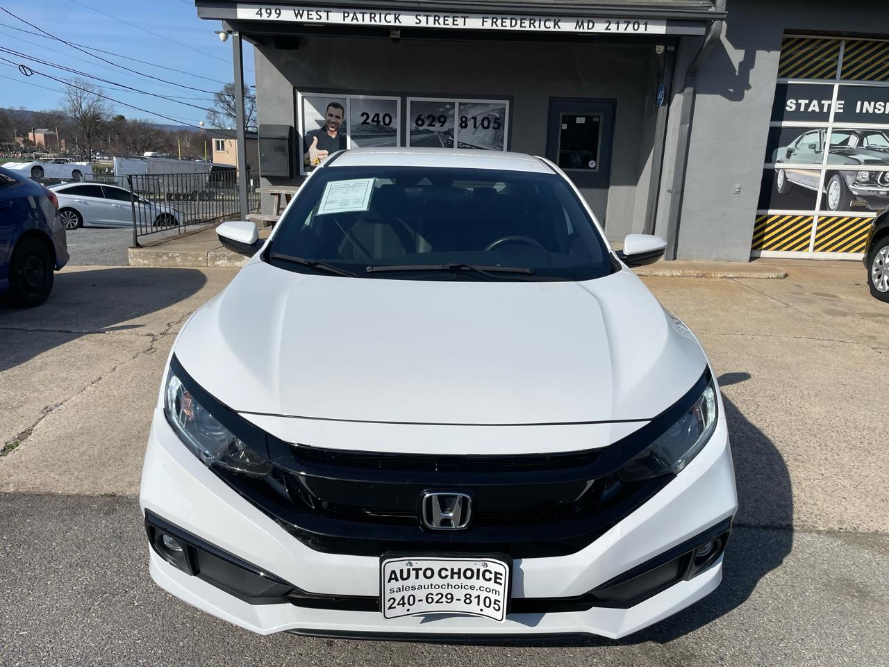 Honda Civic EX Honda Sensing Sedan CVT 2020