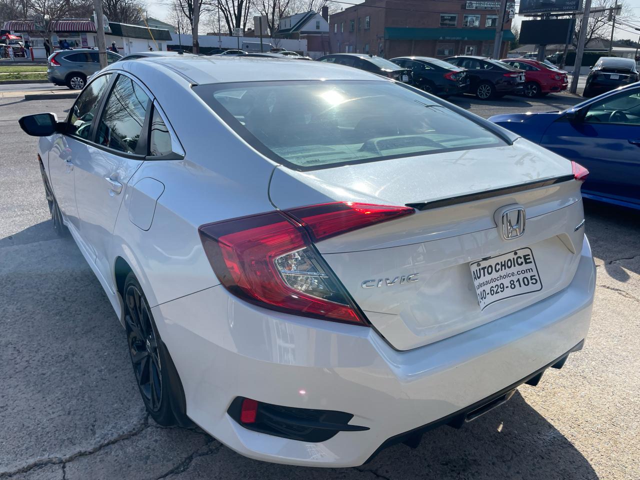 Honda Civic EX Honda Sensing Sedan CVT 2020