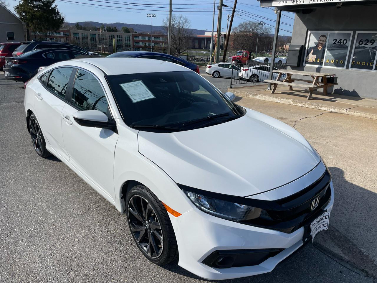 Honda Civic EX Honda Sensing Sedan CVT 2020