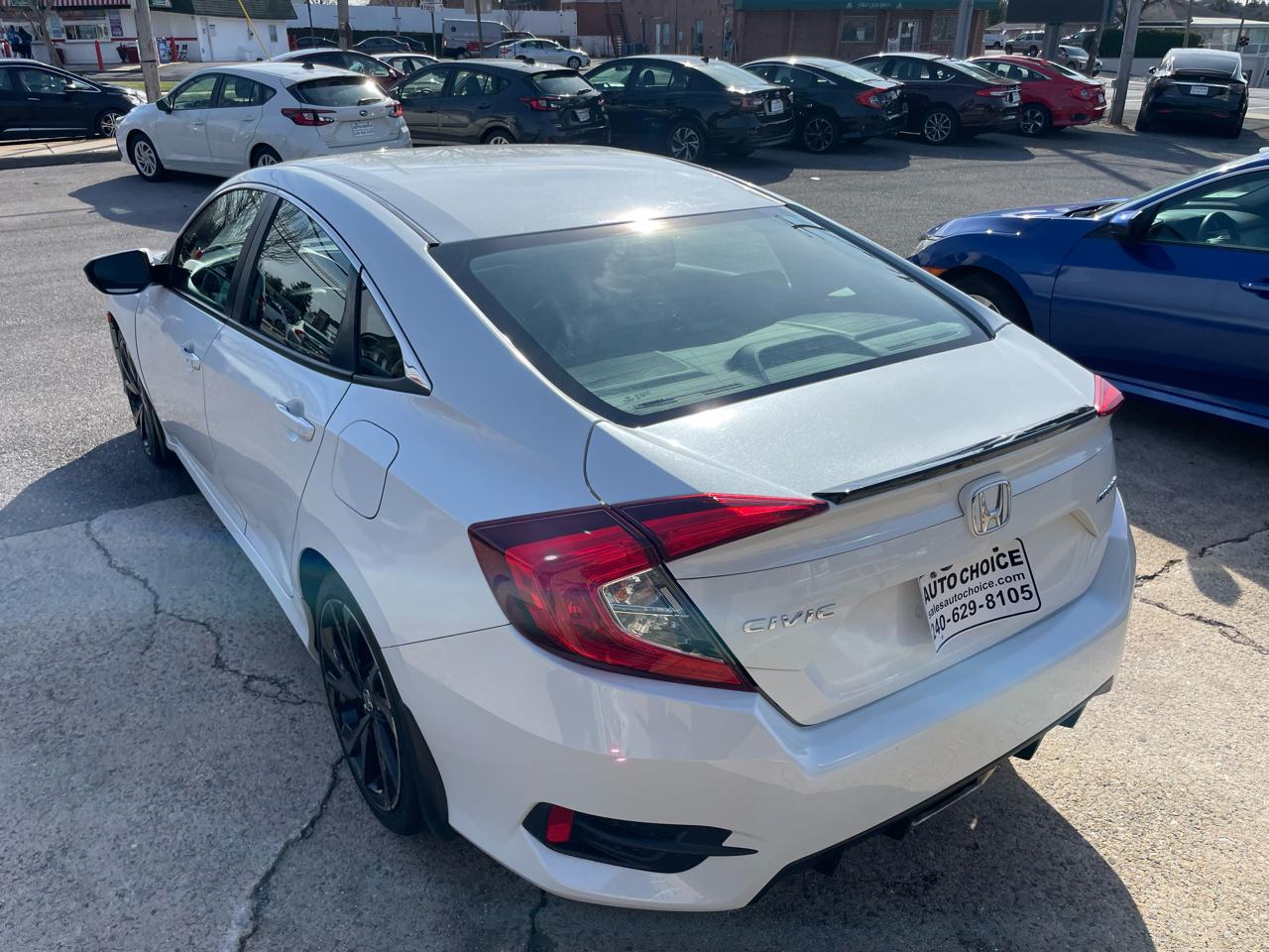 Honda Civic EX Honda Sensing Sedan CVT 2020