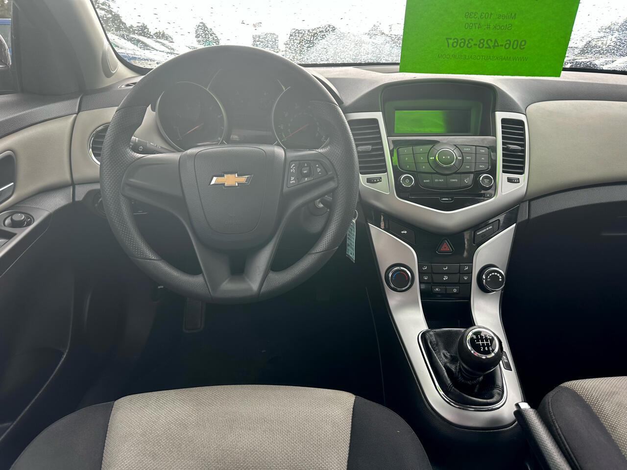 Chevrolet Cruze LS Manual 2015 Chevrolet Cruze LS Manual 2015