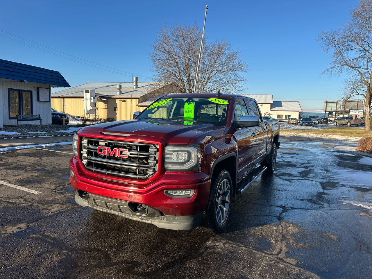 GMC Sierra 1500 SLT Crew Cab Long Box 4WD 2016