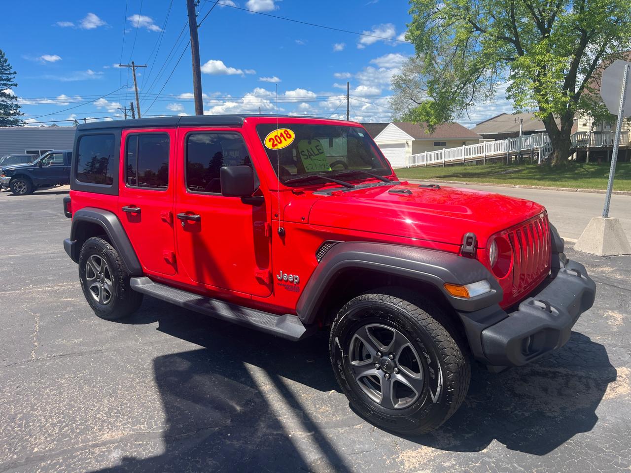 2018 Jeep Wrangler Unlimited Sport