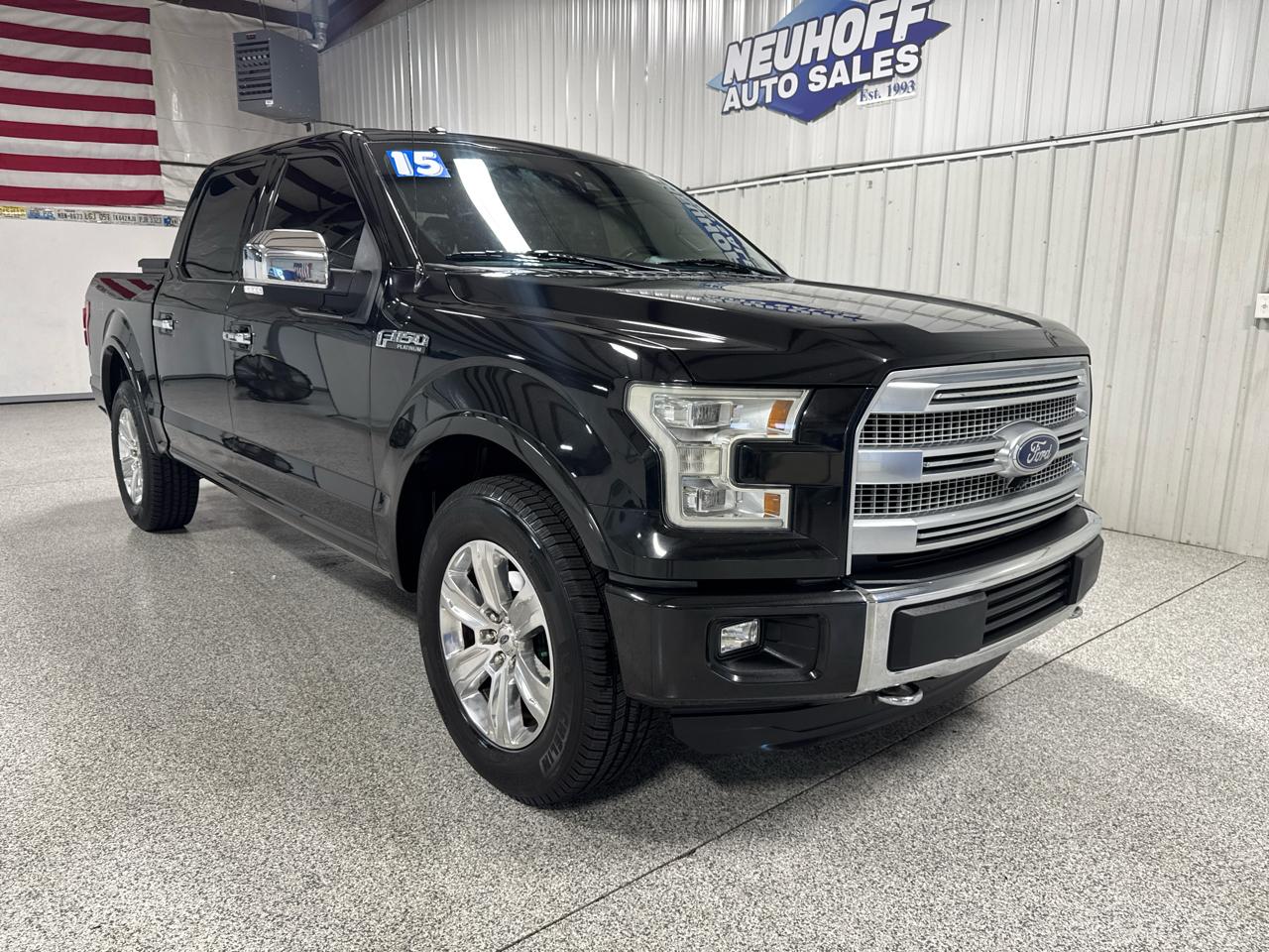 Ford F-150 Platinum SuperCrew 5.5-ft. Bed 4WD 2015