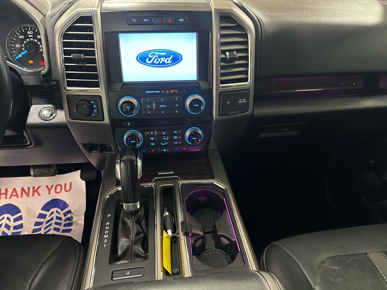 Ford F-150 Platinum SuperCrew 5.5-ft. Bed 4WD 2015