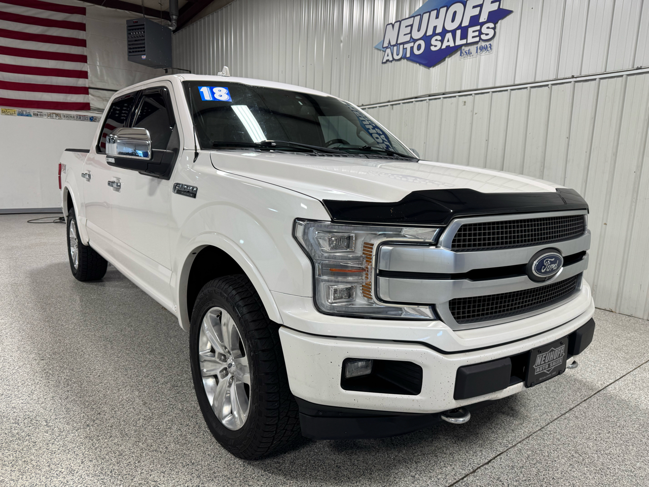 Ford F-150 Platinum SuperCrew 5.5-ft. Bed 4WD 2018