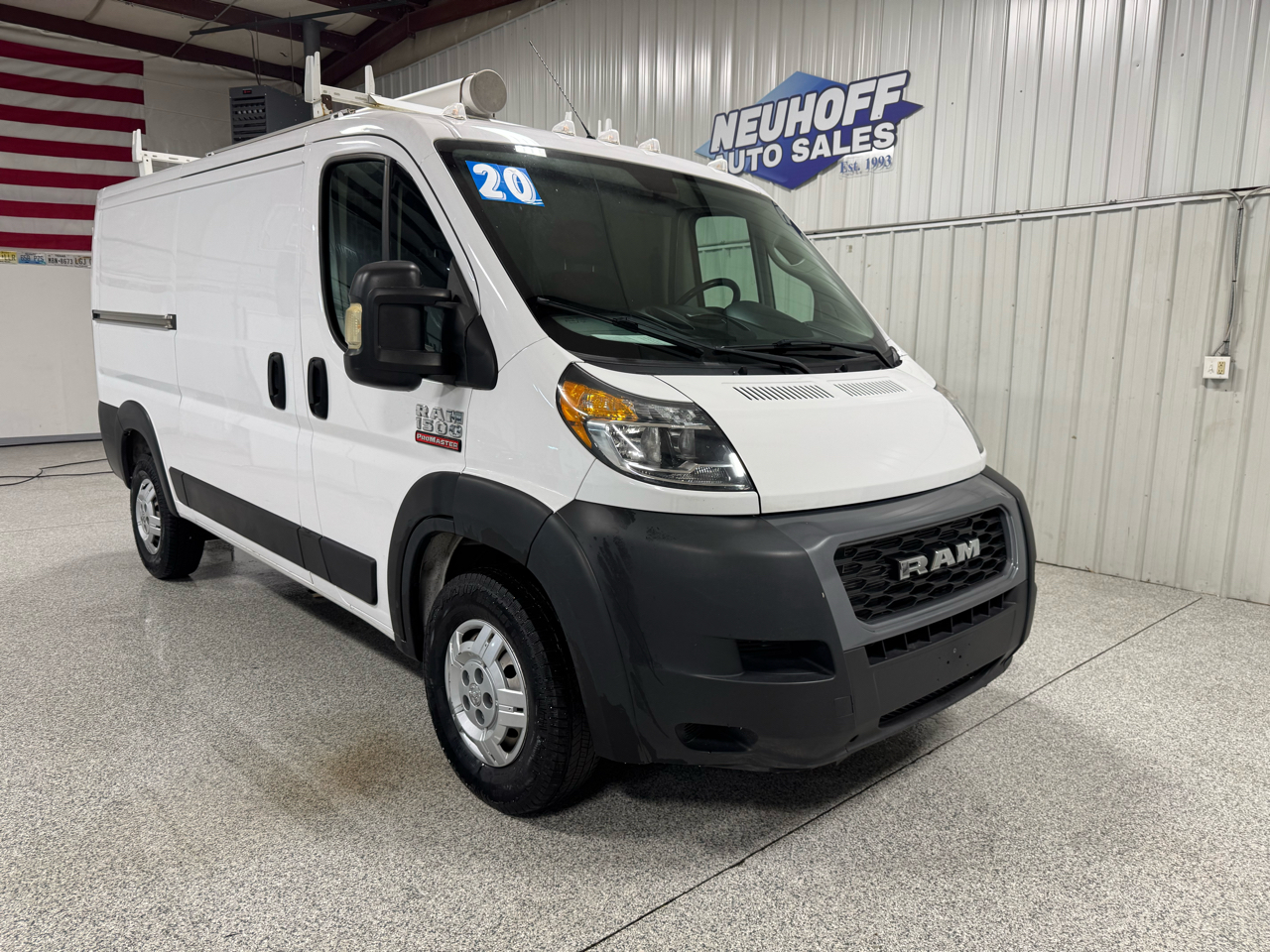2020 RAM Promaster 1500 Low Roof 136-in. WB