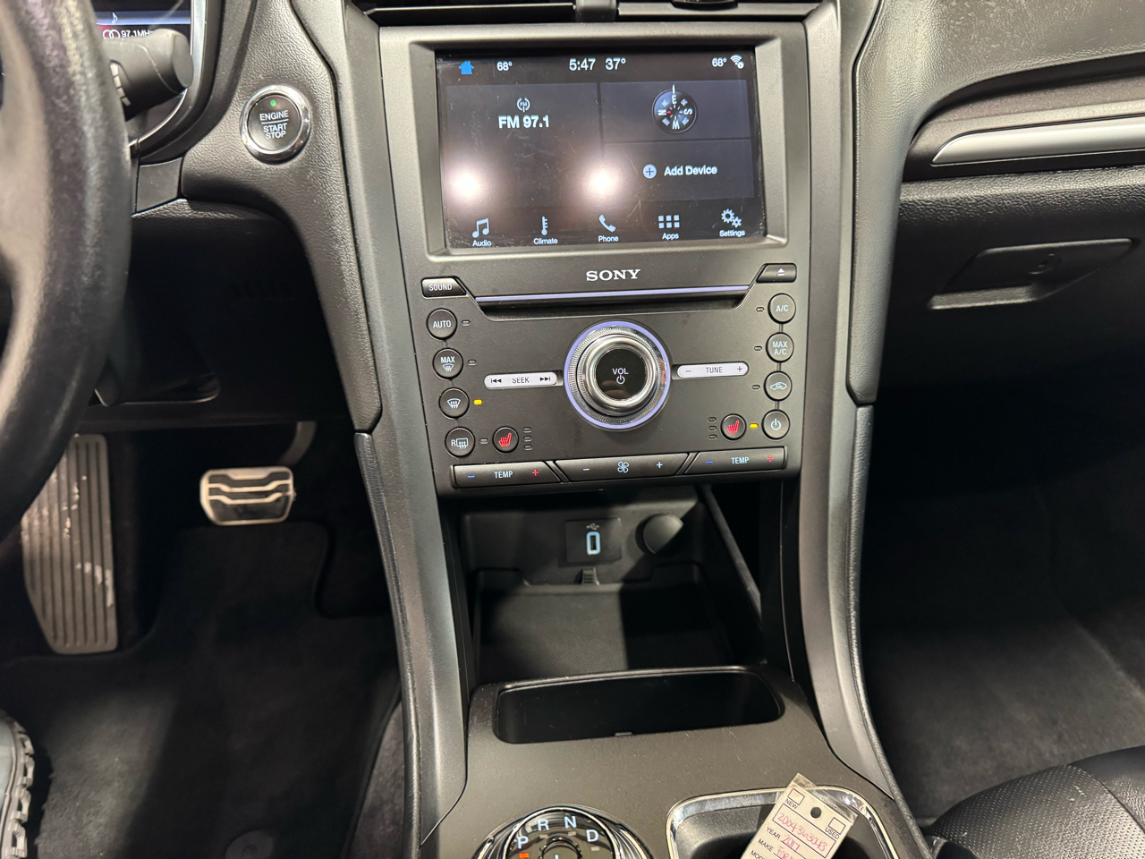 Ford Fusion Hybrid Titanium 2017