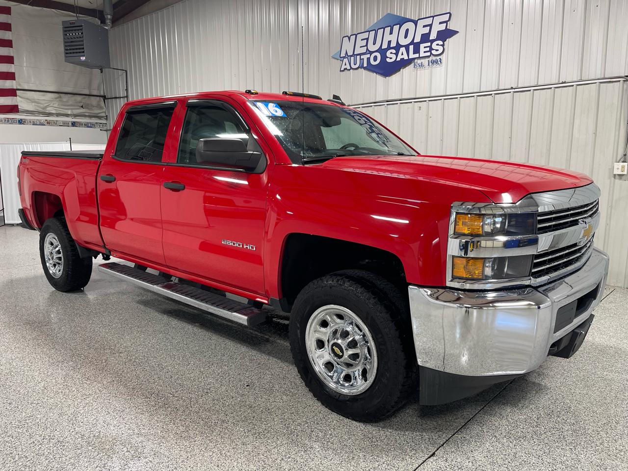 2016 Chevrolet Silverado 2500HD 4WD Crew Cab 153.7" Work Truck