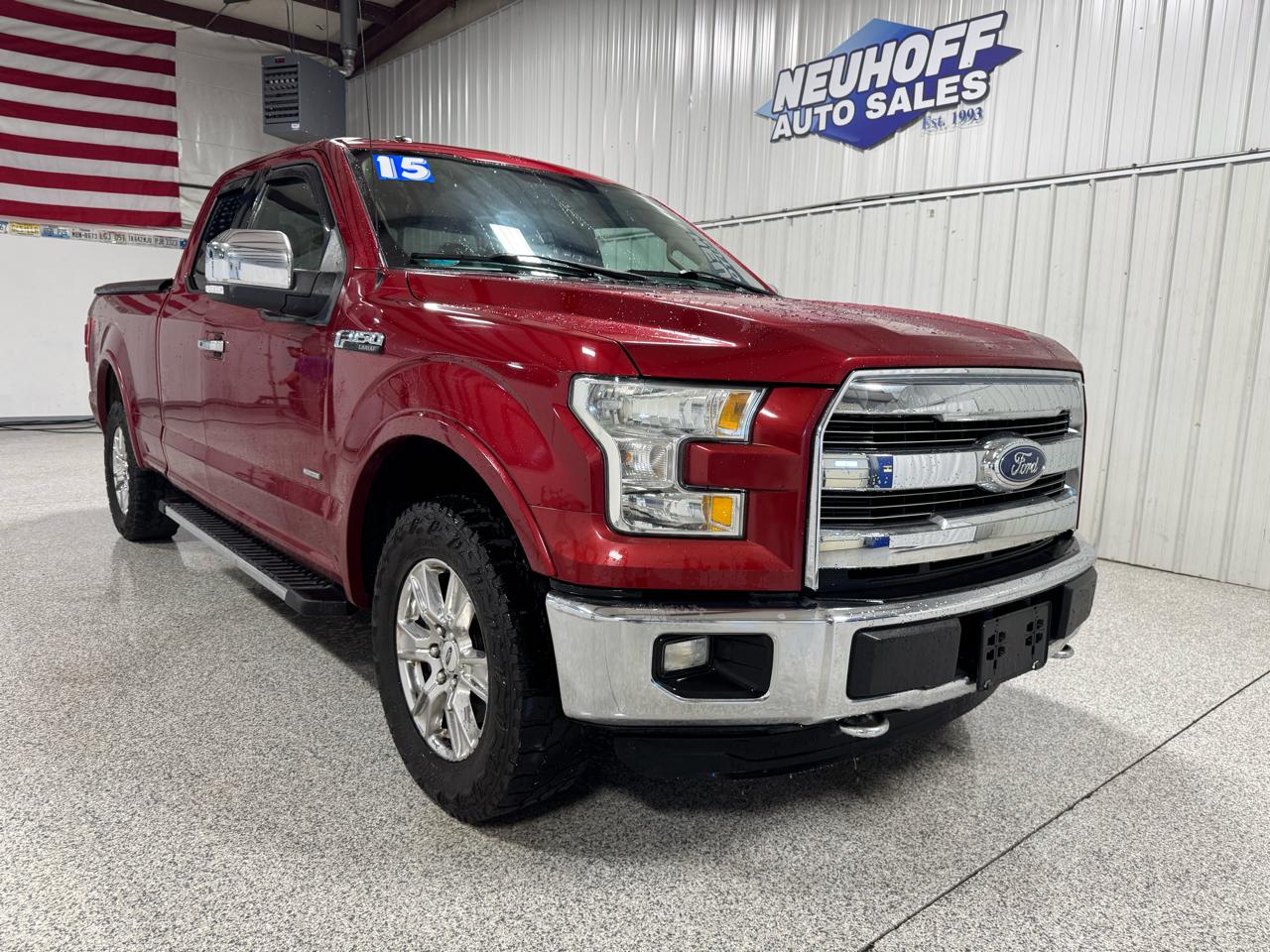 Ford F-150 4WD SuperCab 145" Lariat 2015