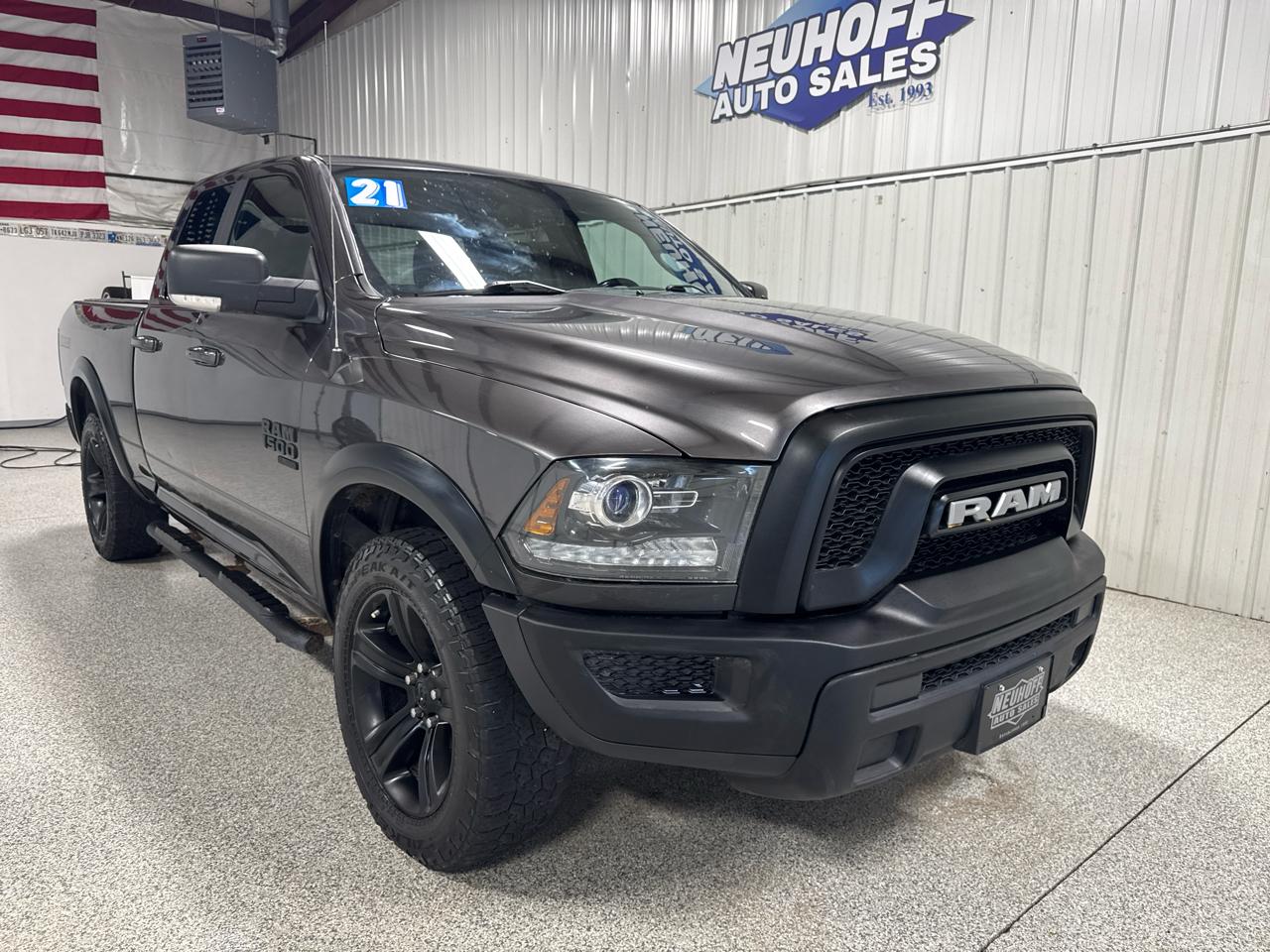 RAM 1500 Classic Warlock 4x4 Quad Cab 6'4" Box 2021