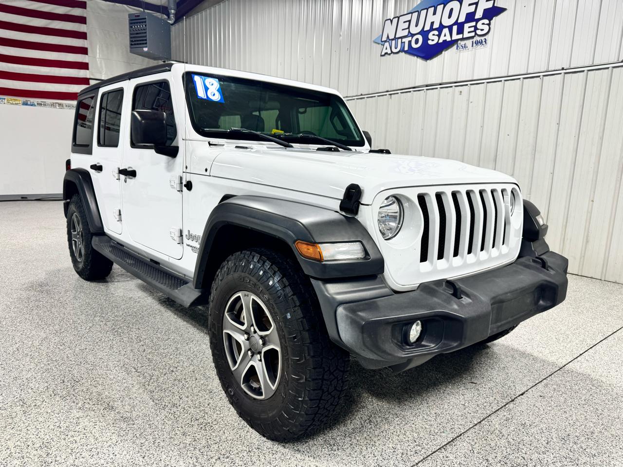 Jeep Wrangler Unlimited Sport S 4x4 2018