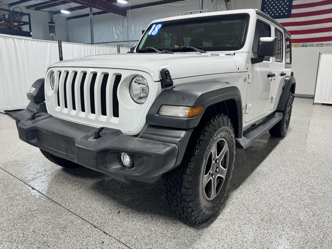 Jeep Wrangler Unlimited Sport S 4x4 2018