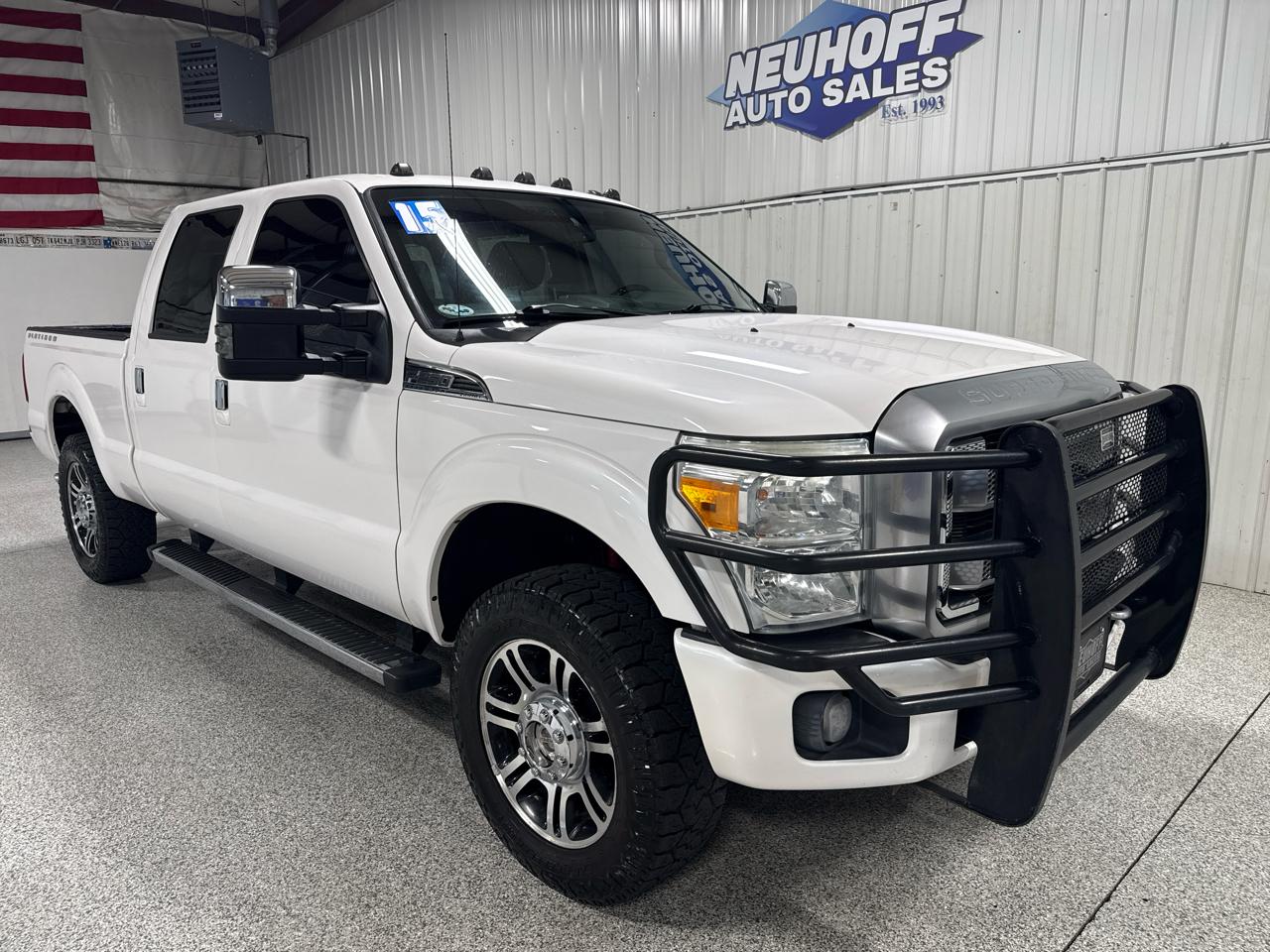 Ford Super Duty F-250 SRW 4WD Crew Cab 172" Platinum 2015