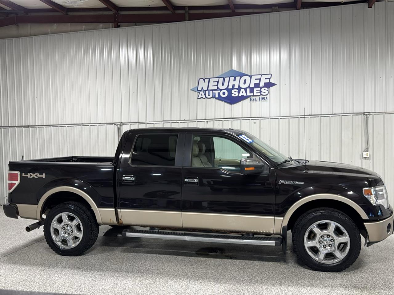 Ford F-150 4WD SuperCrew 145" Lariat 2013