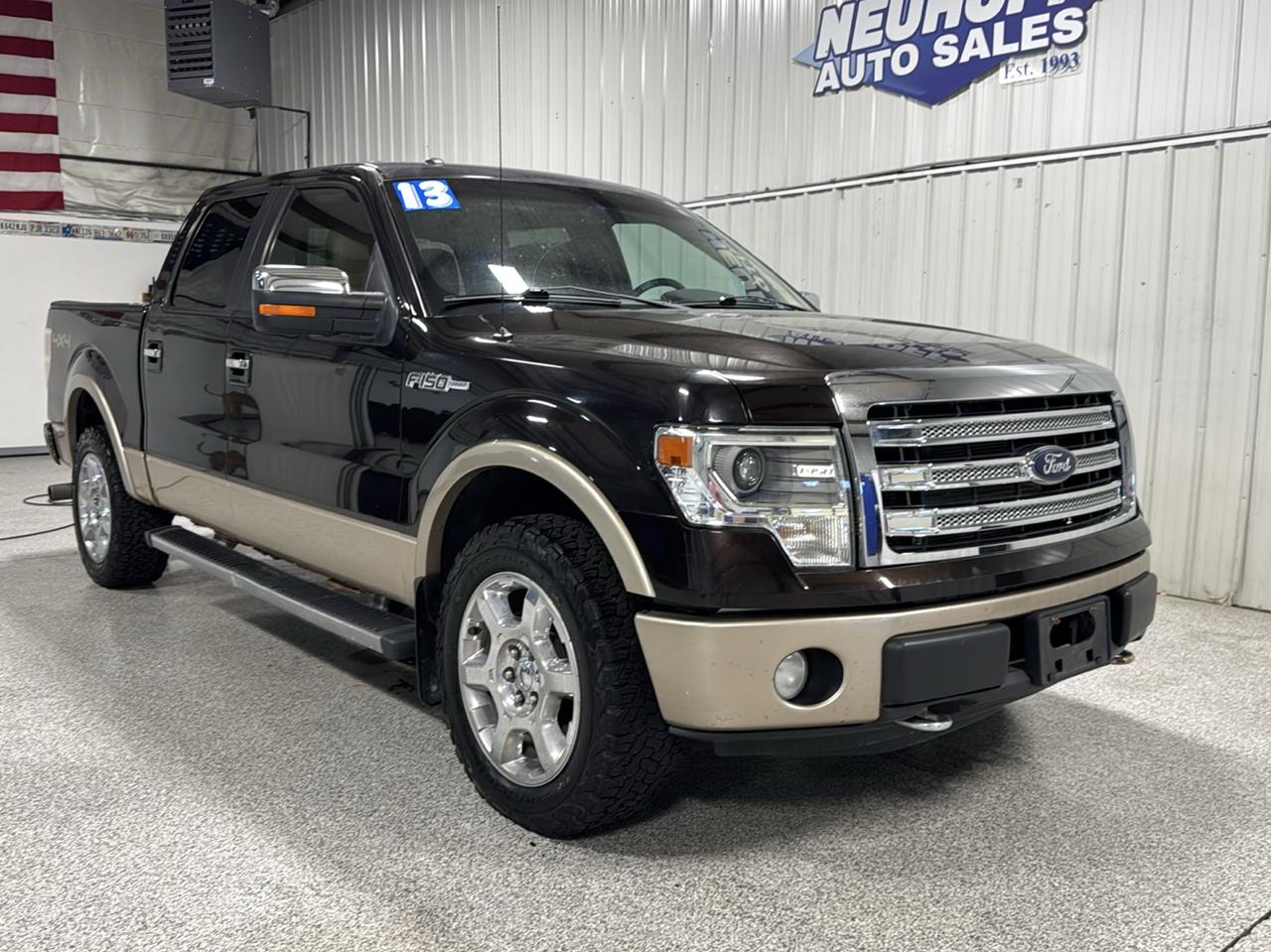 Ford F-150 4WD SuperCrew 145" Lariat 2013
