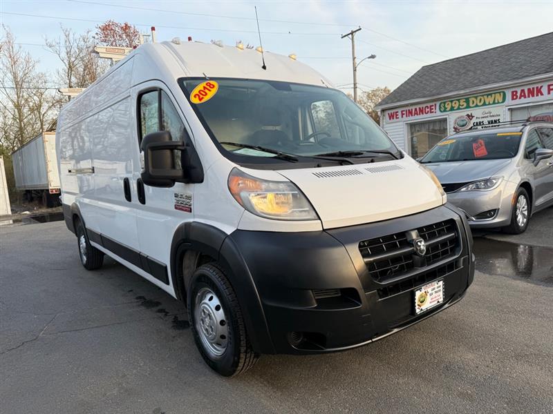 RAM Promaster 3500 High Roof Tradesman 159-in. WB Ext 2018
