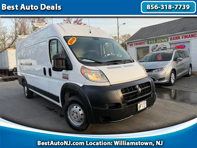 2018 RAM Promaster 3500 High Roof Tradesman 159-in. WB Ext