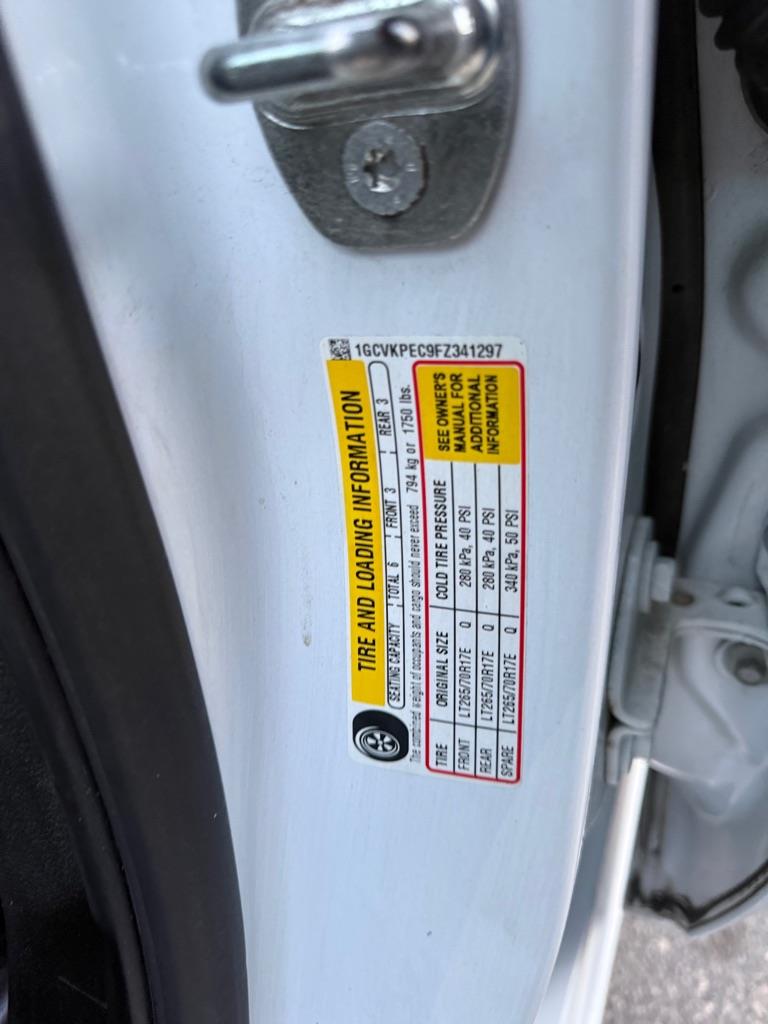 Chevrolet Silverado 1500 Work Truck Double Cab 4WD 2015