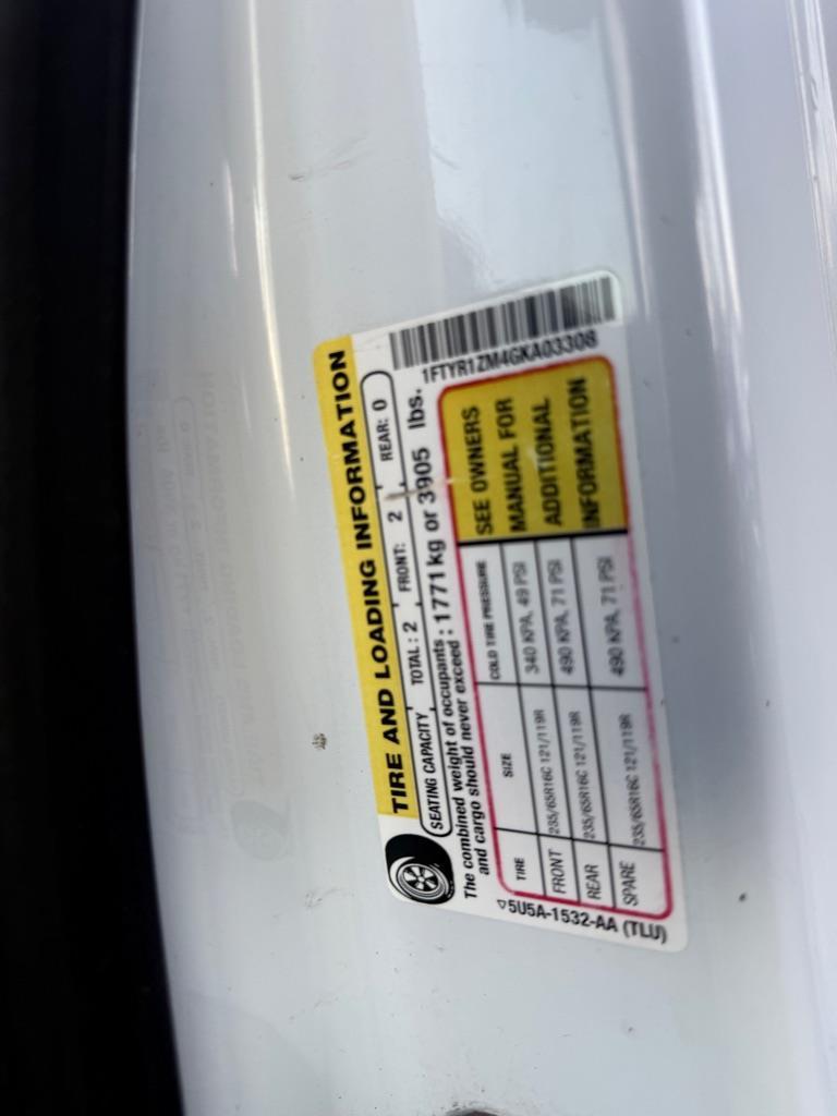 Ford Transit 250 Van Low Roof 60/40 Pass.130-in. WB 2016