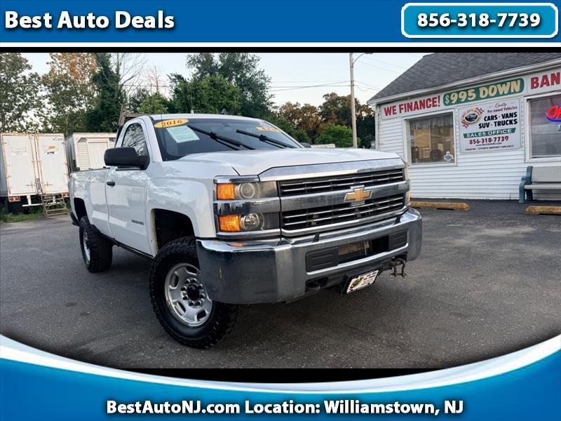 2016 Chevrolet Silverado 2500HD Work Truck Long Box 4WD