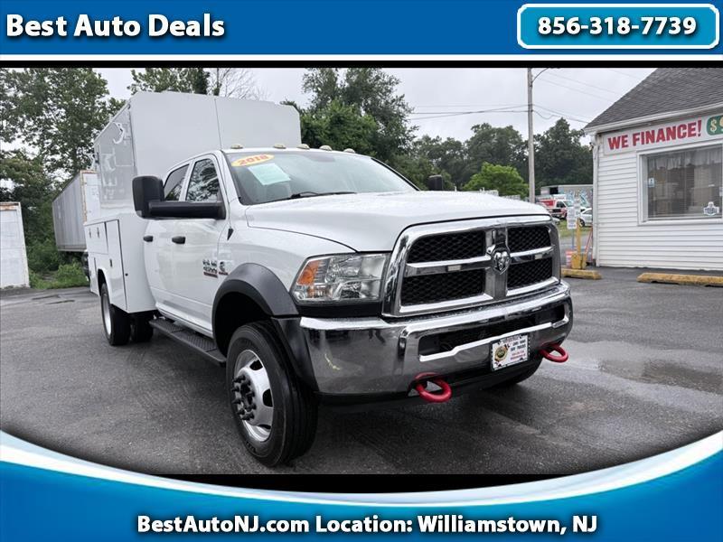 2018 RAM 4500 HD 6.7L Cummins Turbo Diesel Crew Cab DRW 4WD