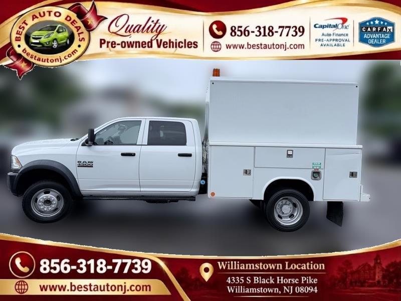 2018 RAM 4500 Tradesman 4x4 Crew Cab 60" CA 173.4" WB