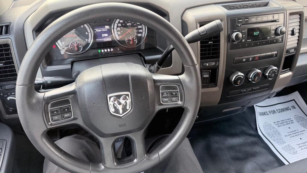 Dodge 2500 2WD Reg Cab 140.5" ST 2012