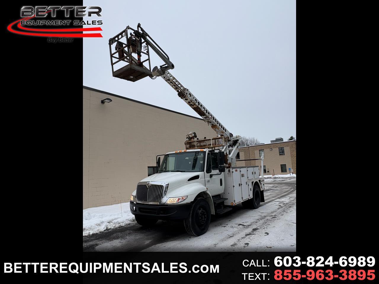 2005 International 4300 ALTEC TA40C CABLE PLACING PRE EMISSION TRUCK