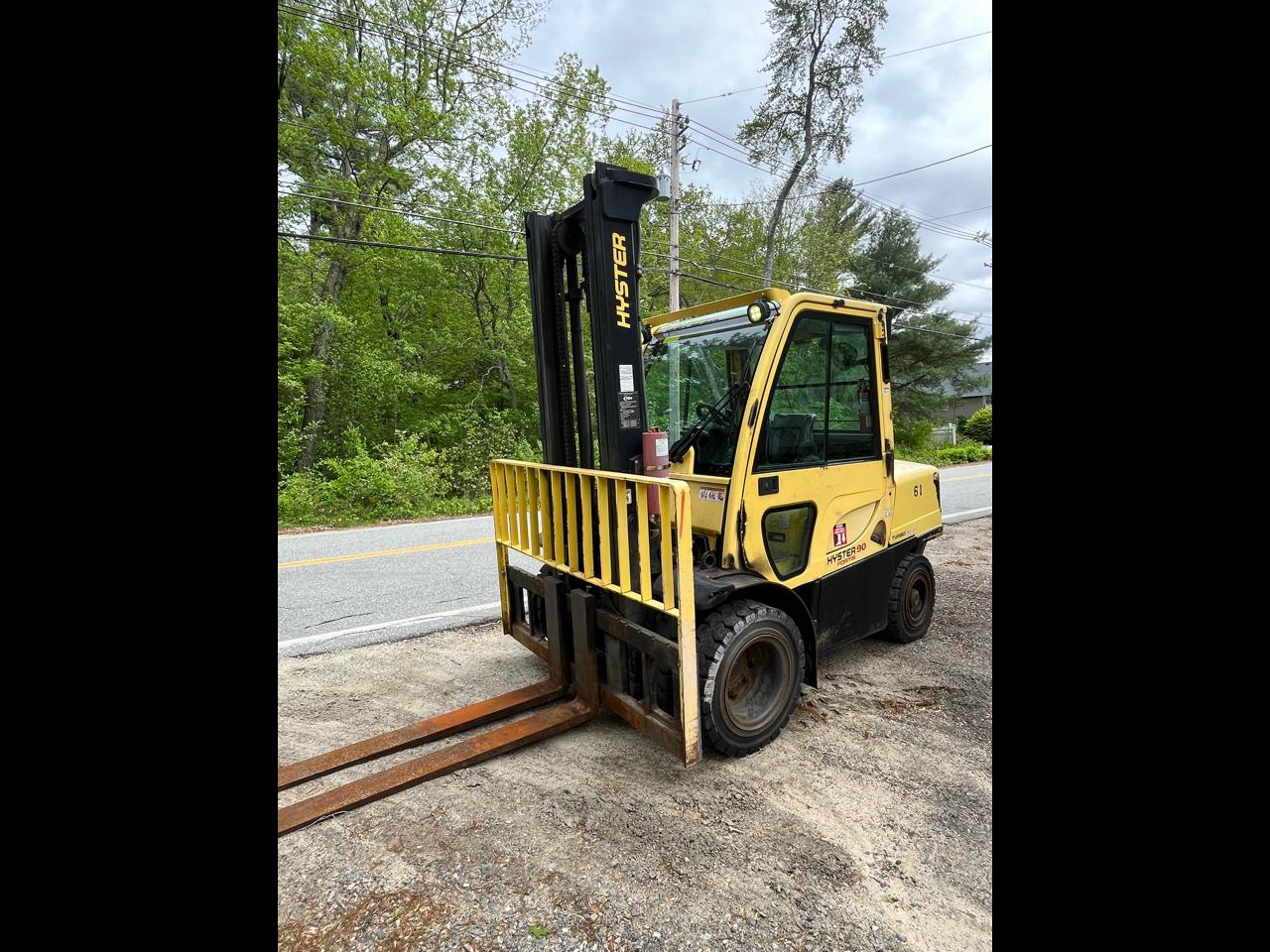 2015 Hyster H90FT 78HP TURBO DIESEL 9K FORKLIFT