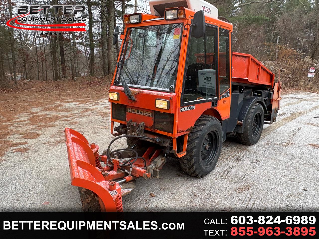 2006 Holder C 9.78 H SIDEWALK SNOWPLOW W ATTACHMENTS